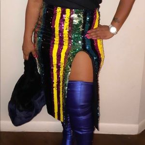 Zara sequin skirt